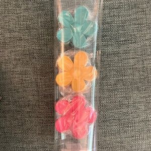 Flower Hair Claw Clips.